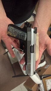 Arsenal AF2011-A1 Double Barrel Large Leather Holster Brown