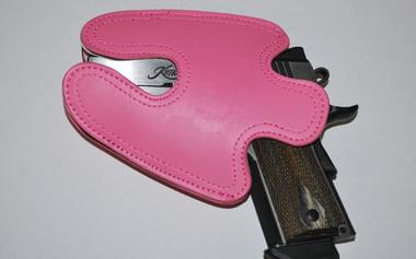 Pink Leather Holster by StealthUniversal.com