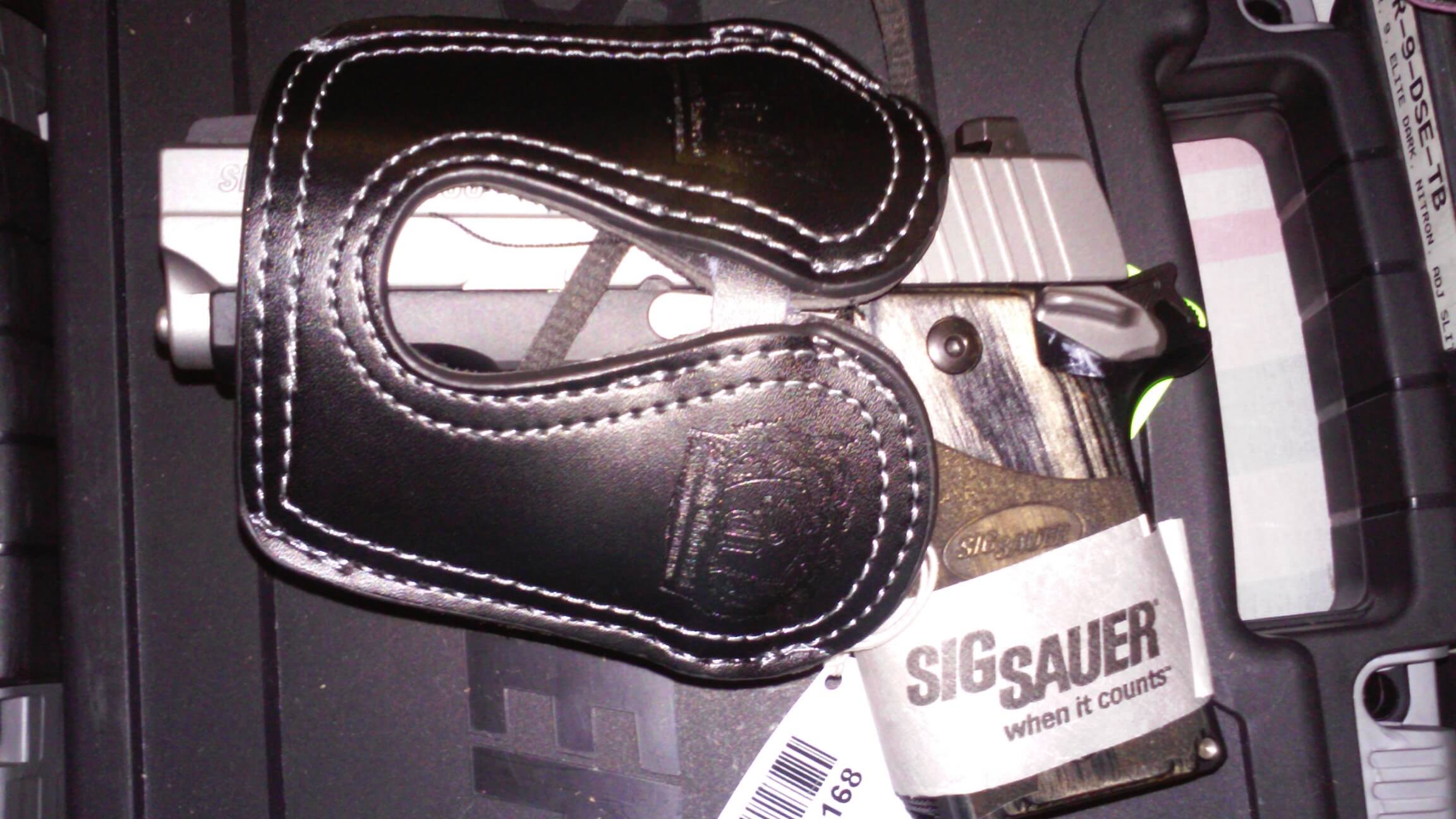 Sig Sauer - Black Leather Pocket Holster