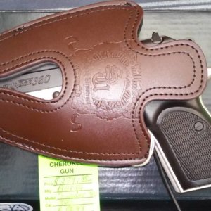 Thunder 380 Brown Subcompact Leather Holster